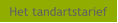 Het tandartstarief