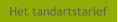Het tandartstarief