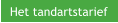 Het tandartstarief
