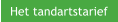 Het tandartstarief