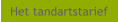 Het tandartstarief
